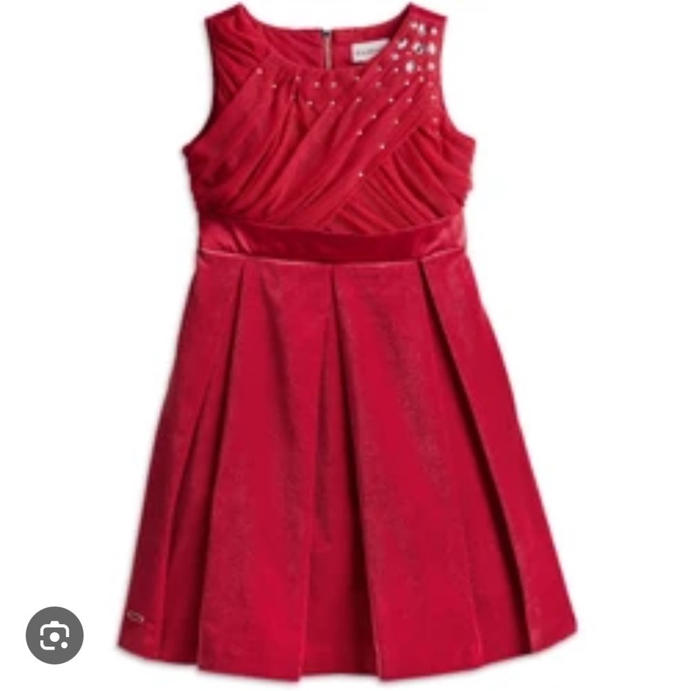 American Girl ‘Tis The Season Red Velvet Tulle Holiday Christmas Dress Size 10